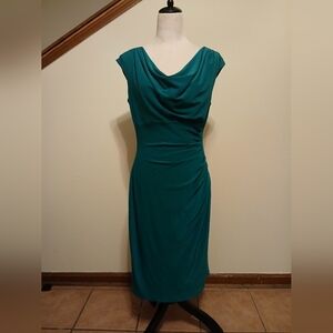 Ralph Lauren cocktail midi dress, fully lined,  Size 12.